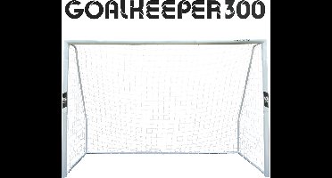 Ocean 5 Grote Voetbalgoal Goalkeeper, XXL Outdoor Voetbaldoel voor in de Tuin, van Metaal, Professionele Voetbalgoal Kind, Tiener en Volwassene, extra groot, 3 meter