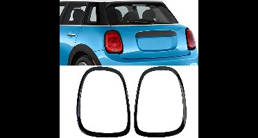Achterlicht Sierlijsten Voor Mini Cooper F55 / F56 / F57 (2014–2021) Glans Zwart Trim Omlijsting
