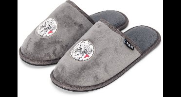 Ajax-pantoffel grijs
