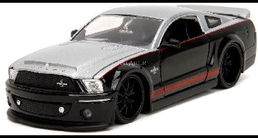 Ford Shelby GT-500KR 2008 Black and Silver