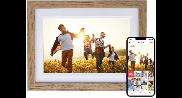 Rollei frameo HOUT WiFi 10 inch digitale fotolijst