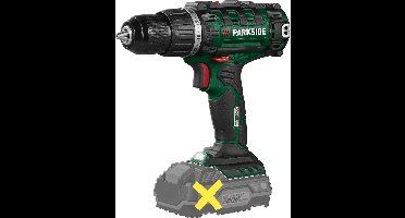 Parkside Accu - Schroefboormachine - 20V - Zonder accu en oplader