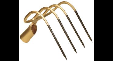 Mesthaak 4 tands dul, los