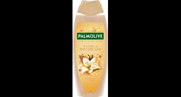 Palmolive Badschuim Vanilla Winterland | 1x 650ml - Vanille & Karamel | Grootverpakking - Winters Badschuim
