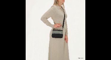 Beagles Nova Crossbodytas - Schoudertasje - Kleurrijk - Dames - Lichtgewicht - Dames Tas - Zwart