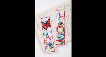 Vervaco - Telpakket kit - 6 x 20cm - Bladwijzer - Boekenwurm - set van 2 - PN-0173641