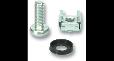 Set of Cage Nuts 20 x M6
