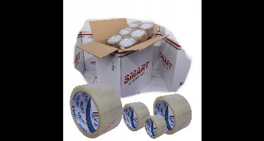 Smart Packing Tape Transparant 36 Rol - 48mm x 45m