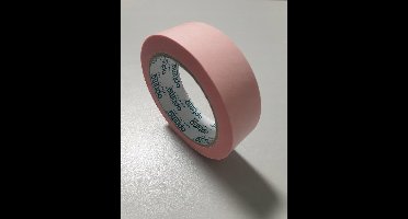 Delicaat roze afplaktape Optima 50 mm x 50 m - Washi-papier