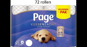 Toiletpapier Page Kussenzacht - 72 Rollen