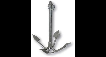 Lalizas Thermisch Verzinkte Grapnel Met 8 Armen Zilver 8 kg