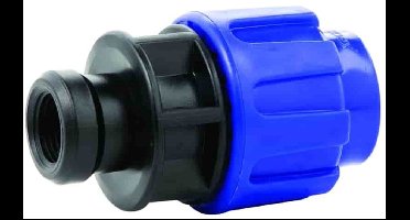 PP PE Rohr Verschraubung Kupplung 32 x 1" IG