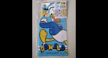 3x verschillende stickervellen stickers Donald Duck