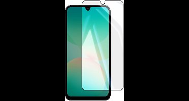 Akashi, Verre Trempé pour Geschikt voor Samsung Galaxy A26 Dureté 9H Anti-rayures Total Cover, Zwart