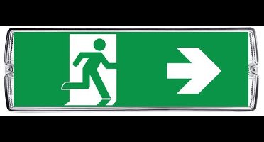 Mexxo - Noodverlichting waterdicht - Vluchtweg verlichting - Led 2,5 watt - incl. pictogrammen