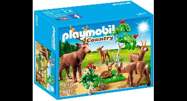 Playmobil Hertenfamilie met kalfje - 6817