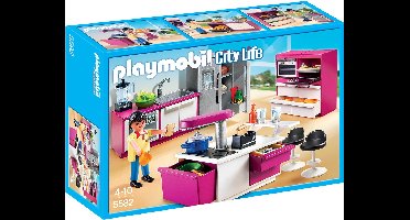 Keuken met kookeiland / Cuisine avec îlot