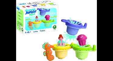 PLAYMOBIL | JUNIOR AQUA | Zwembeker met Waterpret | Waterspeelgoed vanaf 1 jaar | Cadeau voor peuters | Educatief & leuk badderen | Duurzaam badspeelgoed | 71776