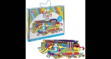 Craft Knutselkoffer set knutselen voor kinderen - 500+ artikelen - in handige opbergkoffer