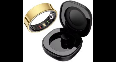 SF Products Smart Ring - Smart Ring Heren - Smart Ring Dames - Maat 10 - Inclusief Oplaadcase - Waterdicht