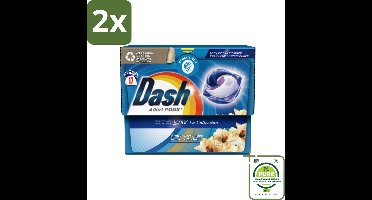 Dash - Lenor Collectie - Wasmiddel Capsules - All-in-1 Pods - Witte en Gekleurde Was - Amber & Orchidee - 17 Wasbeurten - Voordeelverpakking - 2 stuks - Wasmiddel capsules - Lenor geur