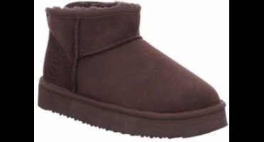 Rohde Huggys Dames Pantoffel/Laars Gevoerd - 7084-72 Mocca - Maat 38