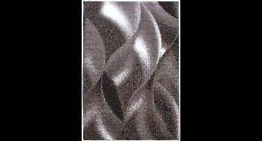 Plus Vloerkleed – Bruin – Golvend 3D Design – Laagpolig – 160x230 cm