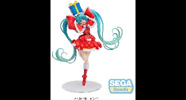 SEGA Hatsune Miku Series Luminasta PVC Statue Hatsune Miku Christmas 2024 19 cm Beeld