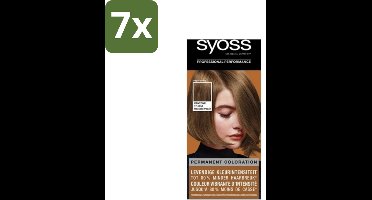 Syoss - Haarverf - Pantone 6-66 Roasted Pecan - 1 Haarkleuring - Bulkverpakking - 7 stuks