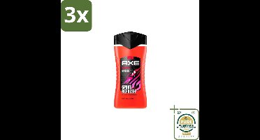 3 x AXE – Douchegel – Sport Refresh – 250 ml - Grootverpakking - Koffiezetapparaat - Koffiezetapparaat - Koffiezetapparaat