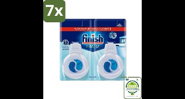 7 x Finish Deo Odorstop - Vaatwasverfrisser - Fris Parfum - Anti-geur - Tot 120 Afwasbeurten - Grootverpakking - Vaatwasser Geur - Vaatwasser Verfrisser - Geur Neutraliseren - Vaatwasser Schoonmaken - Anti-geur