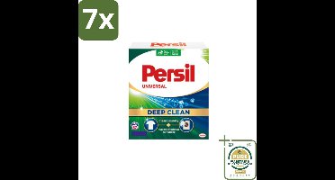 7 x Persil – Waspoeder – Witte Was - 57 Wasbeurten - Grootverpakking - Koffiezetapparaat - Koffiezetapparaat - Koffiezetapparaat