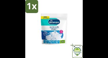 1 x Dr. Beckmann – Active White Oxi – Witte Was Poeder – 400 g - Wasmiddel - Vlekverwijderaar - Witte Was - Vlekken Verwijderen - Wasmachine
