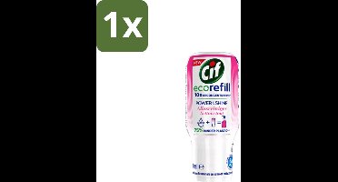 1 x Cif - Allesreiniger - Power & Shine Ecorefill Capsule - 70 ml - Ecorefill - Duurzame Reiniging - Krachtige Reiniging - Schoonmaken - Natuurlijke Reinigingskracht