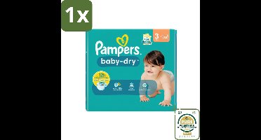 1 x Pampers – Luiers – Baby-Dry Maat 3 (6-10 kg) – 34 Luiers- Koffiezetapparaat - Koffiezetapparaat - Koffiezetapparaat