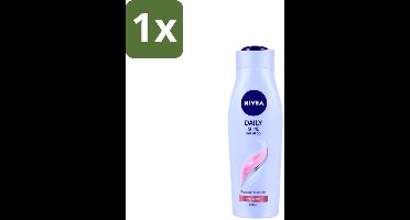 1 x Nivea - Shampoo - Daily Shine - Kostbare Mineralen - 250 ml - NIVEA Shampoo - Daily Shine - Mineralen Shampoo - Haar Glans - Haar Verzorging
