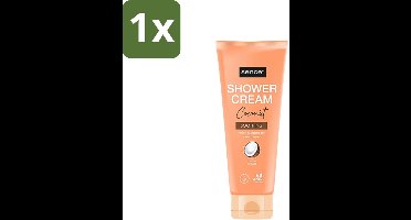 1 x Sence - Coconut - Douchecrème - Verzorgend - 200 ml - Douchecrème - Kokosgeur - Hydraterende Douchecrème - Verzorgende Douche - Tropisch Verwenmoment