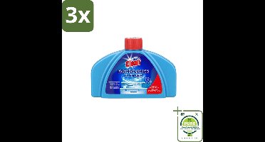 3 x At Home - Clean - Vaatwas Machinereiniger - Verwijdert Hardnekkig Vuil - 250 ml - Grootverpakking - Vaatwasser Reiniger - Vaatwasser Onderhoud - Vaatwasser Schoonmaken - Kalkaanslag Vaatwasser - Vet Verwijderen Vaatwasser
