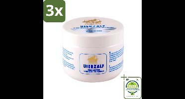 3 x Goldline - Uierzalf - Bodycrème - Beschermend - 250 ml - Grootverpakking - Bodycrème - Uierzalf - Huidverzorging - Droge Huid - Gevoelige Huid