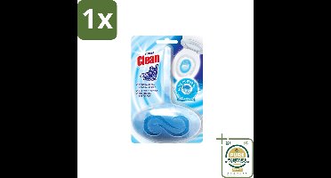 1 x At Home - Clean - Toiletblok - 3in1 Active - Aqua Power - Neutraliseert & Reinigt - 1 Blok- Toiletblok - Reinigen Toilet - Neutraliseren Geuren - Fris Toilet - 3 In 1 Toilet
