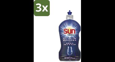 Sun - Shine & Dry Booster - Spoelglans - 450 ml - Bulkverpakking - 3 stuks