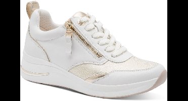 Tamaris Comfort Essentials Dames Sneakers - WIT/GOUD