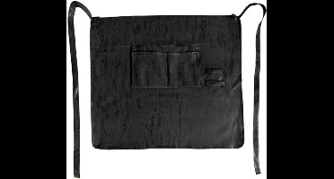 Slove PU Leer – BBQ & Grill – Zwart – 56,5 x 63 cm – Met Zak en Gereedschapslussen – Grillmaster