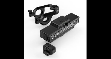 9 LED Fiets Koplamp Oplaadbare MTB Lamp Type-C – Fietslamp met Digitale Weergave en 7 Lichtmodi voor Nachtveiligheid