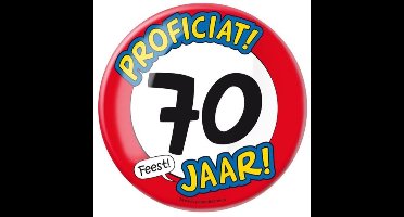 Paperdreams - Button XL - 70 Jaar