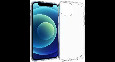 Accezz Hoesje - Geschikt voor Apple iPhone 12 Mini - Clear Backcover - Transparant