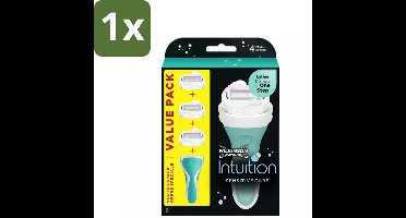 Wilkinson Sword - Navulmesjes - Intuition 2-in-1 Sensitive Care - 3 mesjes - 1 stuk