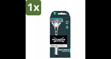 1 x Wilkinson - Navulmesjes - Quattro Scheermes Essential 4 - Efficiënt - 4 mesjes - Scheermes - Scheermes Mesjes - Titanium Mesjes - Navulmesjes - Scheerapparaat