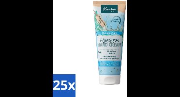25 x Kneipp – Aloë Vera Bio – Handcrème met Hyaluronzuur – 75 ml - Handcrème - Hyaluronzuur - Bio Aloë Vera - Hydratatie - Droge Handen