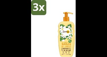 Lovea – Bodylotion – Monoï de Tahiti – Voedend – 250 ml - Bulkverpakking - 3 stuks